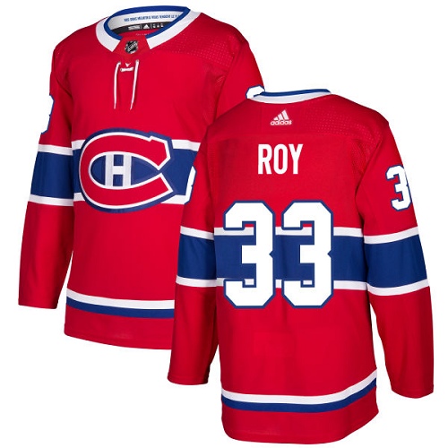 Adidas Montreal Canadiens #33 Patrick Roy Red Home Authentic Stitched Youth NHL Jersey->youth nhl jersey->Youth Jersey